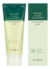 DABO Очищающий гель для умывания с экстрактом алоэ вера Aloe Vera Calming Gel Cleanser pH5,5 150мл