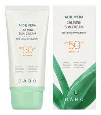 DABO Успокаивающий солнцезащитный крем с экстрактом алоэ вера Aloe Vera Calming Sun Cream SPF50+ PA++++ 70мл