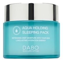 DABO Ночная маска для лица с коллагеном и ледниковой водой Aqua Holding Sleeping Pack 80мл