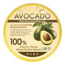 DABO Многофункциональный гель с экстрактом авокадо Avocado Vital Rich Soothing Gel 300мл