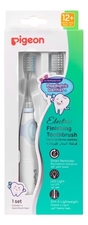 Pigeon Электрическая зубная щетка для детей от 12 месяцев + 1 сменная насадка Electric Finishing Toothbrush