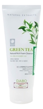 DABO Пенка для умывания c экстрактом зеленого чая Natural Rich Foam Cleanser Green Tea 180мл