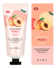 DABO Крем для рук с экстрактом персика Skin Relief Hand Cream Peach 100мл