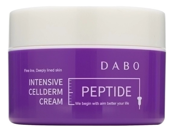 

Омолаживающий крем для лица с пептидами Peptide Intensive Cellderm Cream 120мл