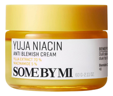 Some By Mi Осветляющий крем для лица с экстрактом юзду Yuja Niacin Anti Blemish Cream 60г