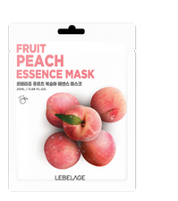 Lebelage Тканевая маска для лица с экстрактом персика Fruit Peach Essence Mask 25мл