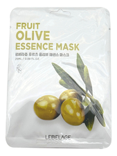 Lebelage Тканевая маска для лица с экстрактом оливы Fruit Olive Essence Mask 25мл