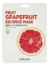 Lebelage Тканевая маска для лица с экстрактом грейпфрута Fruit Grapefruit Essence Mask 25мл