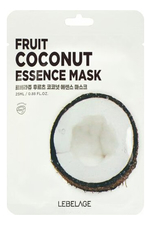 Lebelage Тканевая маска для лица с экстрактом кокоса Fruit Coconut Essence Mask 25мл