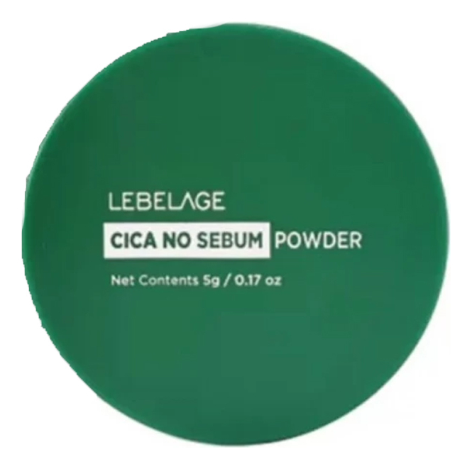 Lebelage пудра для лица cica no sebum powder 5г - купить в Москве для ...
