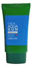 Lebelage Солнцезащитный крем для лица c экстрактом центеллы Cica Aqua Sun 30мл