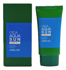 Lebelage Солнцезащитный крем для лица c экстрактом центеллы Cica Aqua Sun 30мл