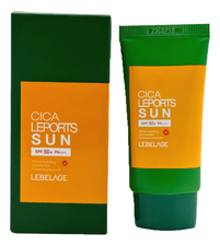 Lebelage Успокаивающий солнцезащитный крем для лица Cica Leports Sun 30мл