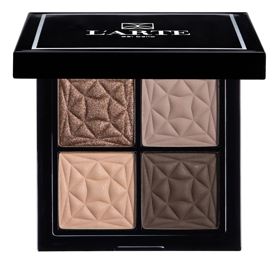 

Палетка теней для век Quadro Eleganto 4*2г: 05 Golden Dream, Палетка теней для век Quadro Eleganto 4*2г