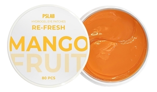 Гидрогелевые патчи для кожи вокруг глаз с экстрактом манго PS.LAB Mango Fruit Re-Fresh 80шт
