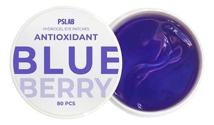 Гидрогелевые патчи для кожи вокруг глаз с экстрактом черники PS.LAB Blueberry Antioxidant 80шт