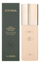 The Saem BB крем для лица Eco Soul Vegan Skin Balance Cream SPF50+ PA+++ 50мл