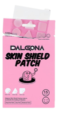 Lattcare Гидроколлоидные пластыри от прыщей и воспалений Dalgona Skin Shield Patch
