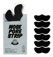 Lattcare Очищающие полоски для носа с активированным углем Nose Pore Strip 6шт