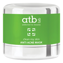atb lab Маска для лица Анти-акне Clean My Skin Anti Acne Mask 80мл