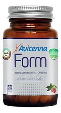Avicenna Биологическая активная добавка к пище для похудения Form L-Carnitine 60 капсул