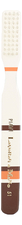 Piave Зубная щетка с нейлоновой щетиной средней жесткости 514BR (коричневый)