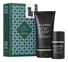 Elemis Набор для лица The Grooming Duo Men (крем после бритья Daily Moisture Boost 50мл + гель для умывания Deep Cleanse Facial Wash 150мл)