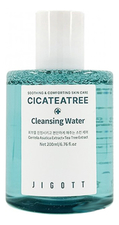Jigott Очищающая вода с экстрактом центеллы азиатской и чайного дерева Cicateatree Cleansing Water 200мл