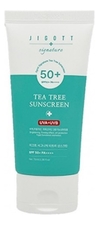 Jigott Солнцезащитный крем для лица с экстрактом чайного дерева Signature Tea Tree Sunscreen SPF50+ PA++++ 70мл