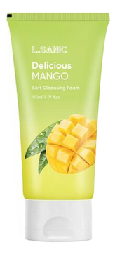 Очищающая пенка для умывания с экстрактом манго Delicious Mango Soft Cleansing Foam 150мл