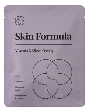 Омолаживающий пилинг для сияния и выравнивания тона кожи лица Vitamin C Glow Peeling 15мл