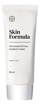 Cолнцезащитный успокаивающий крем для лица Fermented Oil Free Sunblock Cream SPF50+ PA+++ 65мл