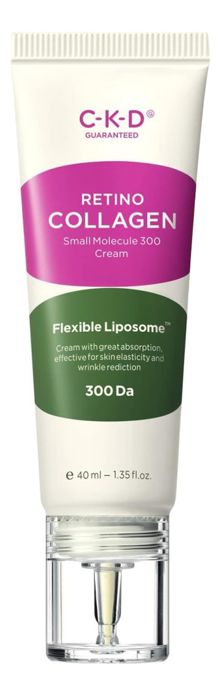 

Крем для лица омолаживающий Guaranteed Retino Collagen Small Molecule 300 Cream 40мл