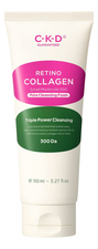 CKD Пенка для лица очищающая Guaranteed Retino Collagen Small Molecule 300 Pore Cleansing Foam 150мл