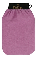 ARGANOIL Массажная рукавица для пилинга и очищения кожи Кесса (сиреневая)