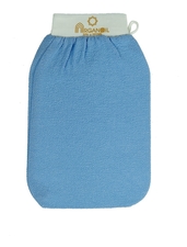 ARGANOIL Массажная рукавица для пилинга и очищения кожи Кесса (голубая)