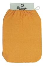 ARGANOIL Массажная рукавица для пилинга и очищения кожи Кесса (светло-оранжевая)