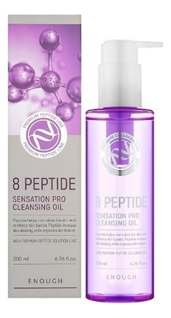 Enough Гидрофильное масло с пептидами 8 Peptide Sensation Pro Cleansing Oil 200мл