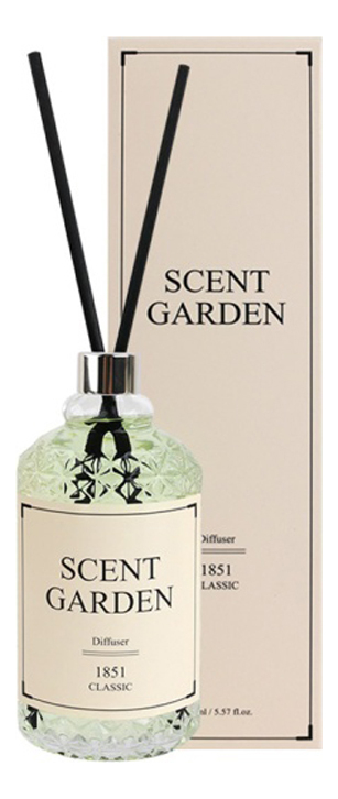 Ароматический диффузор Свежие травы Scent Garden Diffuser Green Herb 165мл ароматический диффузор bago home ваниль 100мл