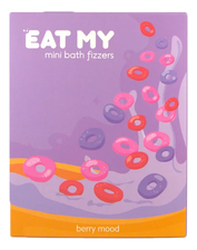EAT MY brand Мини-бомбочки для ванны Berry Mood Mini Bath Fizzers 180г