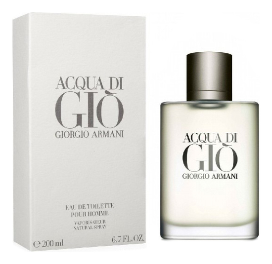 Acqua di Gio pour homme: туалетная вода 200мл giorgio armani mania pour femme 50