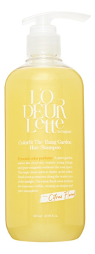 Парфюмированный шампунь для волос c ароматом иланг-иланг и мандарина Colorfit The Ylang Garden Hair Shampoo 500мл 