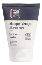 OSMA Очищающая маска для лица с черной глиной Masque Visage 100мл