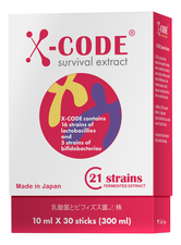 X-Code Биологически активная добавка Survival Extract Экстракт выживания 30*10мл