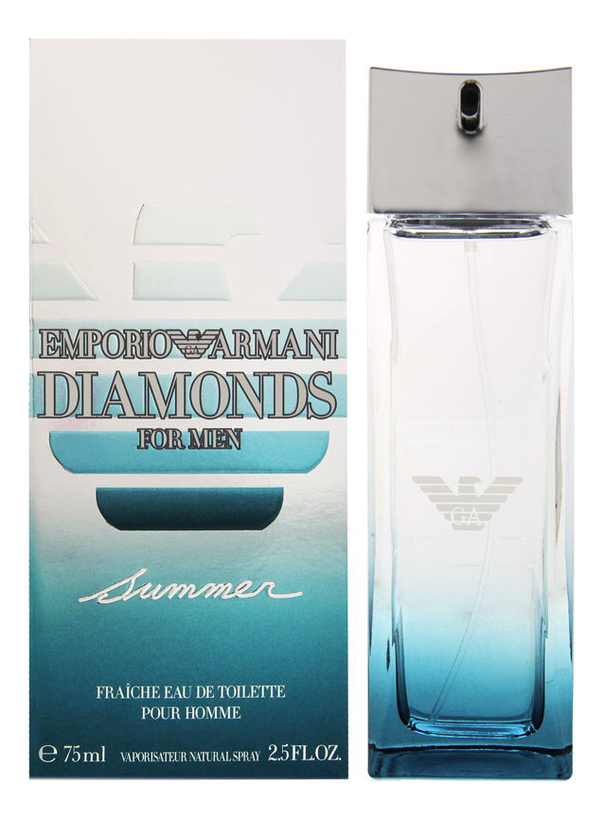 

Emporio Diamonds for Men Summer: туалетная вода 75мл, Emporio Diamonds For Men Summer