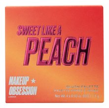 Makeup Obsession Палетка румян для лица Sweet Like A Peach Blush Palette 4,4г