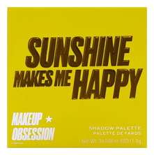 Makeup Obsession Палетка теней для век Sunshine Makes Me Happy Shadow Palette 11,7г