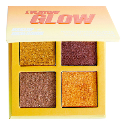 Makeup Obsession Палетка хайлайтеров для лица Glow Crush 4,4г