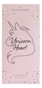 Палетка теней для век Unicorn Heart Shadow Palette 18г