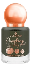 essence Матовый лак для ногтей Pumpkins Pretty Please! Matte Nail Polish 8мл